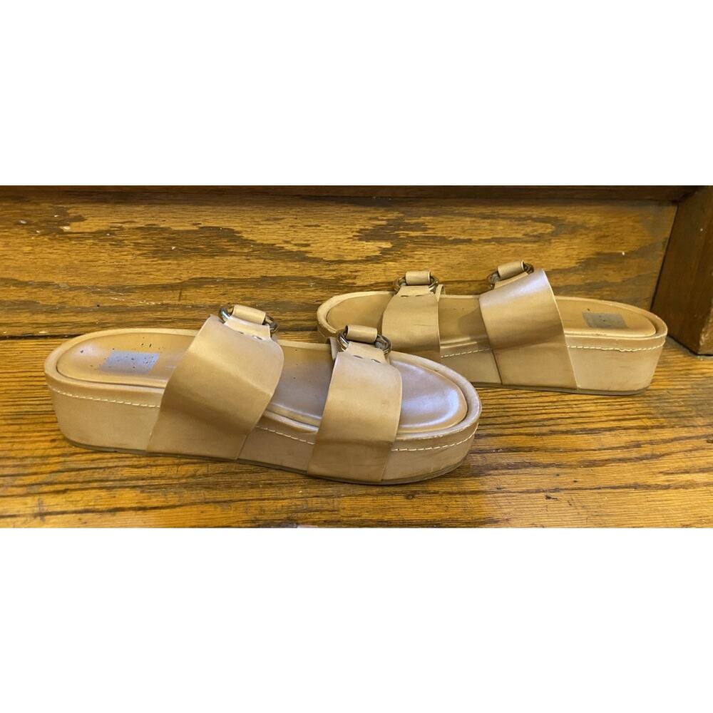 Dolce Vita Blush Slip On Sandals Women’s 9.5 Platform Shoes Adjustable Buckle - Picture 6 of 10